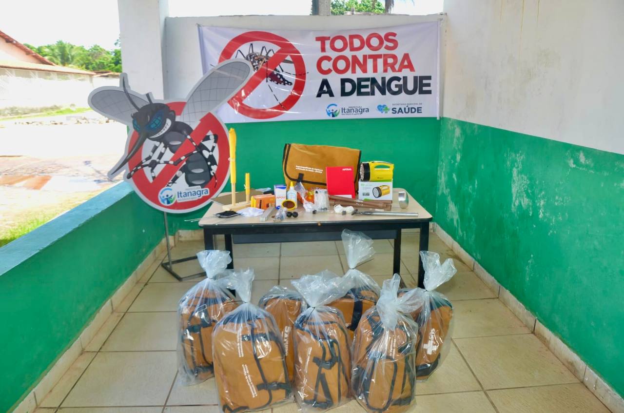 Apoio Fundamental na Prevenção da Dengue: Entrega de Kits para Agentes de Combate a Endemias